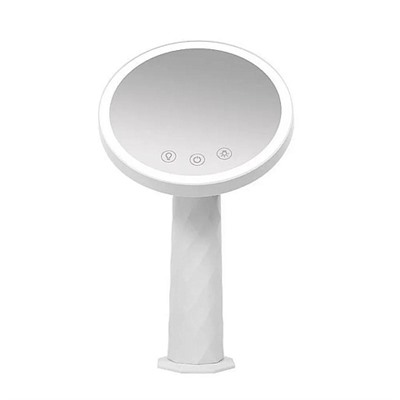 Зеркало на подставке круглое с подсветкой Multifunctional Desktop Makeup Mirror