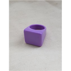 Кольцо классическое, цвет фиолетовый, арт.032.223