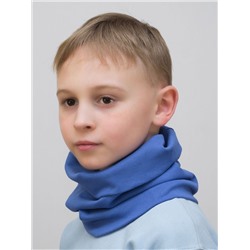 Снуд воротник хлопковый для мальчика (Цвет светло-синий),  Один размер,  хлопок 95%