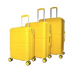 Набор из 3 чемоданов арт.77065 Желтый