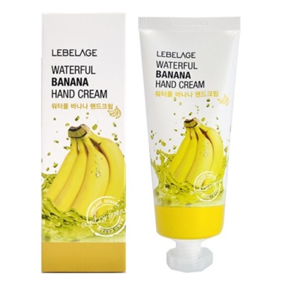 Lebelage Крем для рук с экстрактом банана / Waterful Banana Hand Cream, 100 мл