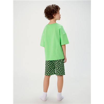 Пижама детская для мальчиков Zimovit зеленый Acoola
