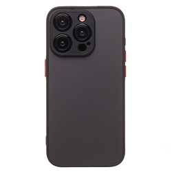 Чехол-накладка - PC041 для "Apple iPhone 15 Pro" (black/black)