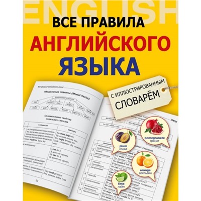 Все правила английского языка с иллюстрированным словарем. Державина В. А.