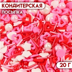 Кондитерская посыпка "Нежность", микс № 2, 20 г