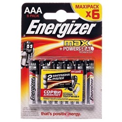 Батарейка AAA Energizer LR03 Max (6-BL) (72) ЦЕНА УКАЗАНА ЗА 6 ШТ