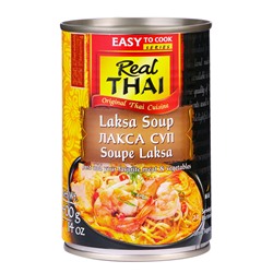 Суп "Лакса", 400г, Real Thai, ж/б