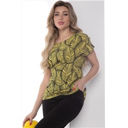 Блуза "Красотка" (желтая) Б10008