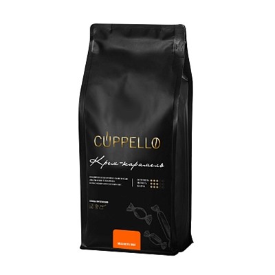 Кофе Cuppello Крем-карамель в зёрнах свежеобжаренный, уп. 1 кг, шт
