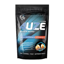 Мультикомпонентный протеин 4uze + Glutamine "Сливочная карамель"