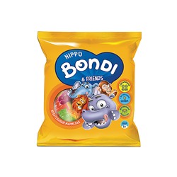 «HIPPO BONDI & FRIENDS», мармелад жевательный с соком ягод и фруктов, 70 г