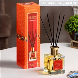 Ароматизатор для дома Areon Sticks Premium Mosaik, корица, кардамон, 150 мл