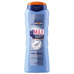 Витекс FOR MEN MAX Sport Гель-душ для мытья волос и тела 400мл