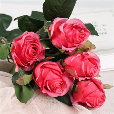 Цветок искусственный Роза 76 см / M028316 /уп 72/360/