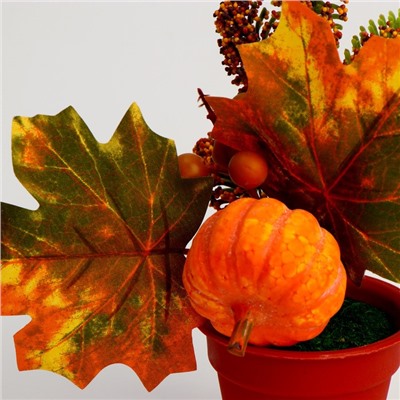 Декоративная композиция «Осень» 10 × 16 × 18 см