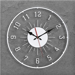 Часы настенные, интерьерные "Лофт 1", d-39 см, бесшумные