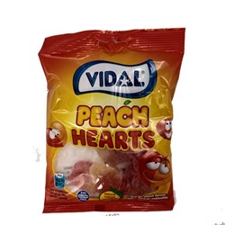 VIDAL персиковые сердечки 100гр