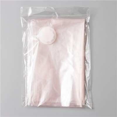 Вакуумный пакет для хранения вещей «Роза», 50×60 см, ароматизированный, прозрачный
