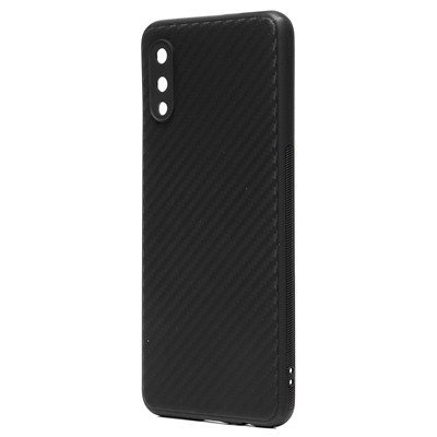 Чехол-накладка - SC263 с закрытой камерой для "Samsung SM-A022 Galaxy A02" (002) (black)