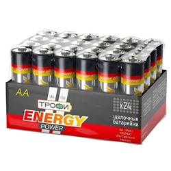 Батарейка AA Трофи LR6 ENERGY POWER (24) (24/720) ЦЕНА УКАЗАНА ЗА 1 ШТ