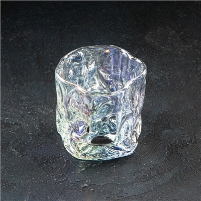 Стакан стеклянный Magistro IceBar. Pearl, 250 мл, 8,5×8 см, цвет перламутровый