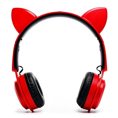 Bluetooth-наушники полноразмерные - Cat X-72M (red)