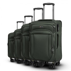 Комплект из 4-х чемоданов MIRONPAN 50126 Темно-серый