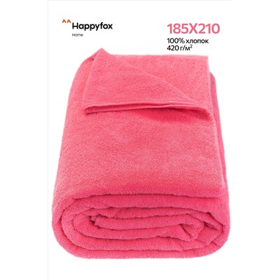 Махровая простыня 185Х210 Happy Fox Home