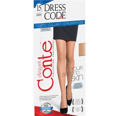 Колготки женские Dress Code 15 Conte Дроп