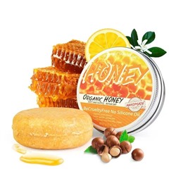 Органический твердый шампунь с МЕДОМ Fresh Plant Shampoo Bar, 60 гр.