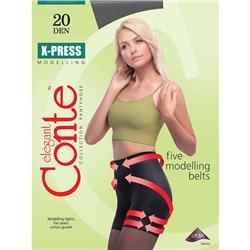 Колготки жен. Conte X-PRESS Soft 20, р.2 bronz