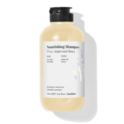 Питательный шампунь для сухих и тусклых волос Back Bar Nourishing Shampoo №02-Масло Арганы и Мед Farmavita 250 мл