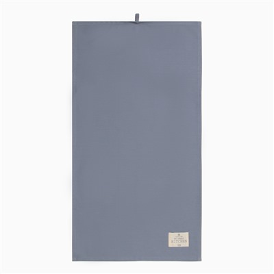 Полотенце Этель Kitchen 40х70 см, цв.серый, 100% хл, саржа 220 г/м2