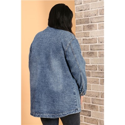 Куртка джинсовая женская больших размеров