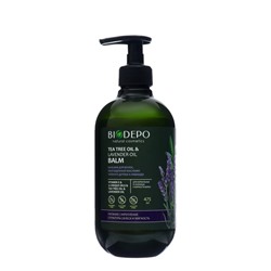 Бальзам Biodepo укрепляющий для волос с маслами чайного дерева и лаванды 475мл
