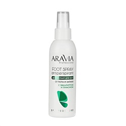 Aravia Дезодорант для ног с эвкалиптом и лимоном / Foot Spray Antiperspirant, 150 мл