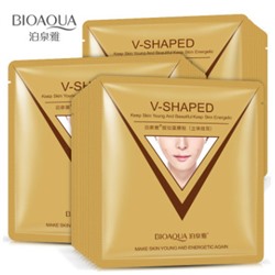 Тканевая маска для лица и шеи с лифтинг эффектом Bioaqua