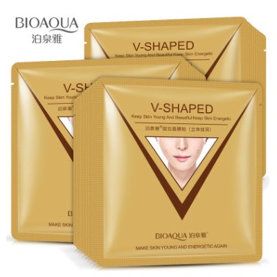 Тканевая маска для лица и шеи с лифтинг эффектом Bioaqua