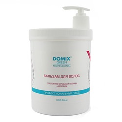 Domix Green Professional Бальзам для волос с протеинами зародышей пшеницы и кератином, 1000 мл