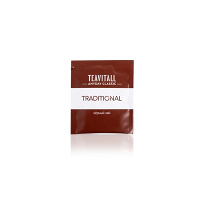 Чай черный TEAVITALL ANYDAY CLASSIC «Традиционный», 38 ф/п