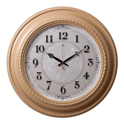 Часы настенные Есения Орнамент 61 см серый корпус