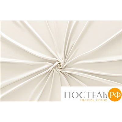 T1224T10010265 Простыня Tivolyo home сатин кремовый 1,5 сп