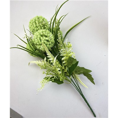 Декоративные растения, цвет зелёный, 40 см, 8 голов