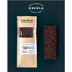 Бельгийский темный шоколад ручной работы с солёной карамелью 60г
