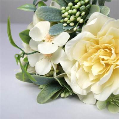Цветок искусственный 30 см / NW717 /уп 90/900/ (Белый)
