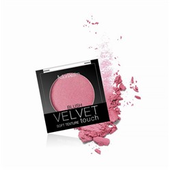 РУМЯНА VELVET TOUCH,тон 103 розовый