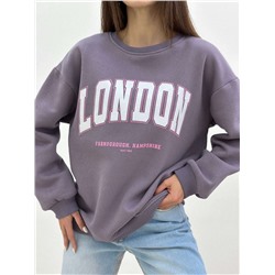 Свитшот «London» (лиловый) One Size