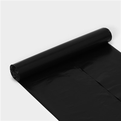Мешки для мусора Доляна «Люкс», 160 л, 78×112 см, 40 мкм, ПВД, 10 шт, цвет черный, микс
