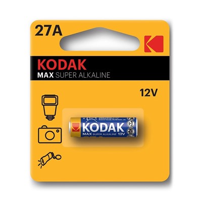 Батарейка 27A Kodak 27A (1-BL) (60/240) ЦЕНА УКАЗАНА ЗА 1 ШТ