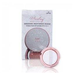 May Island Сменный блок для кушона с жемчужной пудрой №13 / Audrey Dia Pearl Cushion №13 Light Beige (Refill) SPF 50+/PA++++